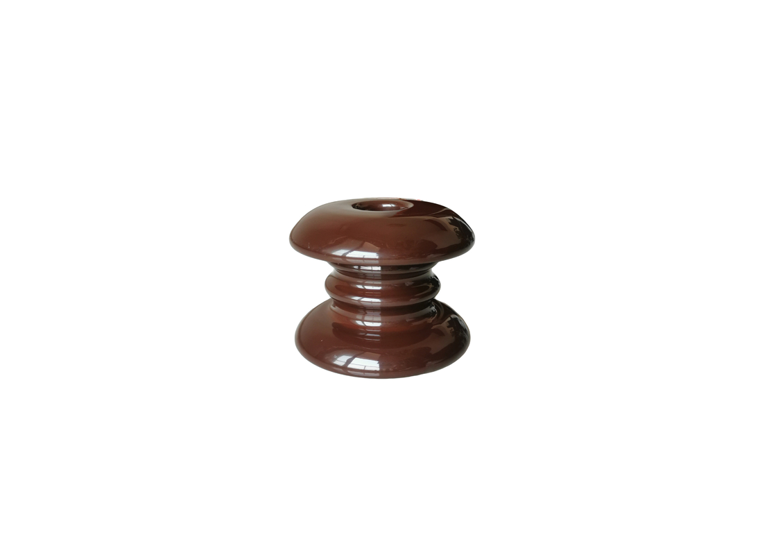 Speciale Ontworpen Bruine Hoogte 93mm de Isolatie van de Porseleinspoel
