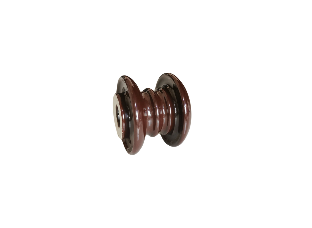 Speciale Ontworpen Bruine Hoogte 93mm de Isolatie van de Porseleinspoel