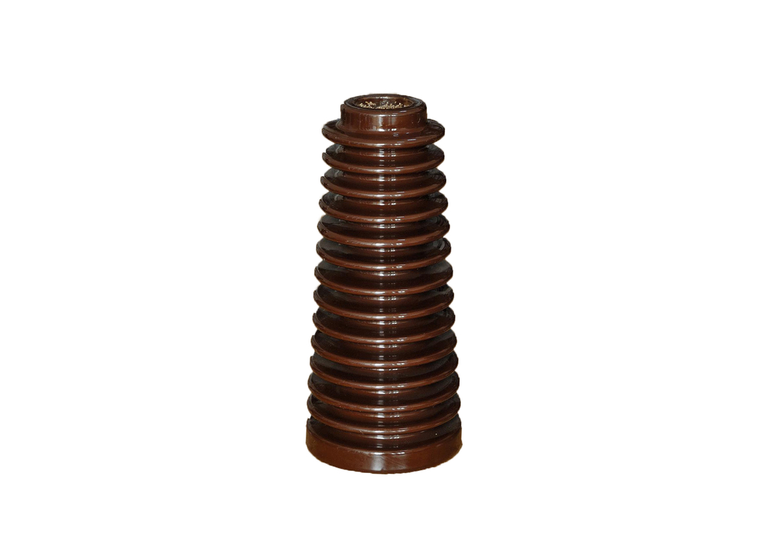 De bruine 381mm Postisolatie van het hoogte12.5kn Porselein voor Electric Power-Distributie