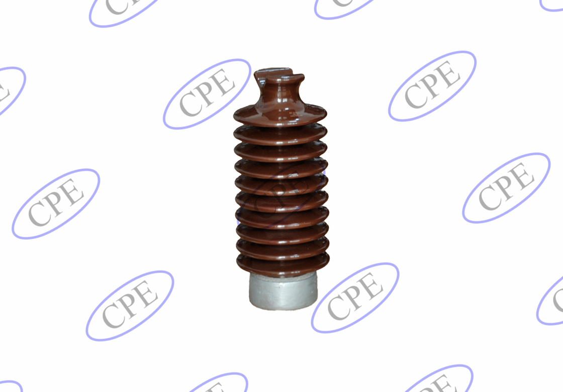 ANSI 57-6 Horizontale Bruine het Porselein Postisolatie van 12.5kN
