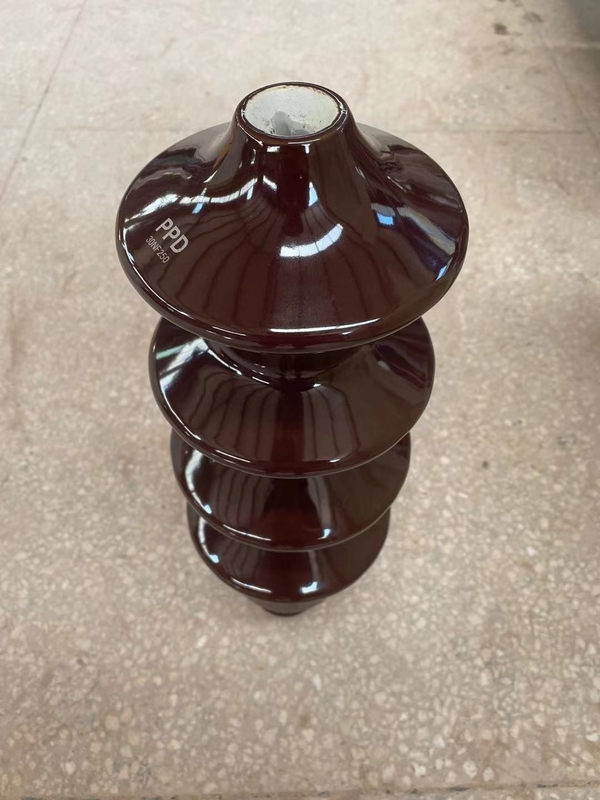 OEM DIN 42531 de Bruine Verglaasde Ring 30NF250 van het Transformatorporselein