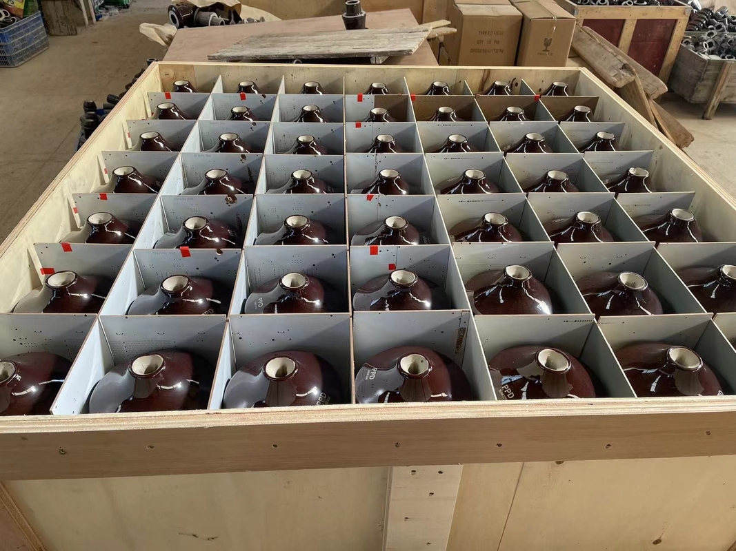 OEM DIN 42531 de Bruine Verglaasde Ring 30NF250 van het Transformatorporselein