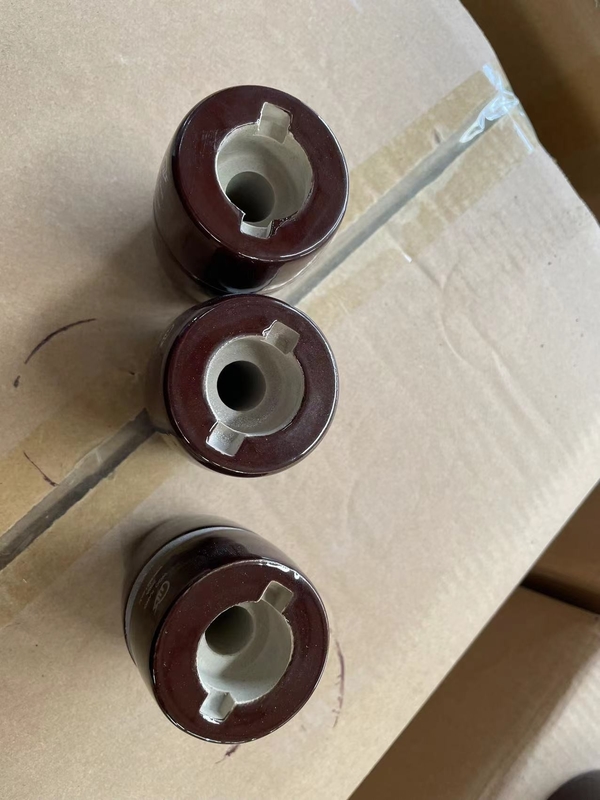 het Porseleinoem van 1kV 200A trekt Loodtransformator Ringend Verglaasd Bruin